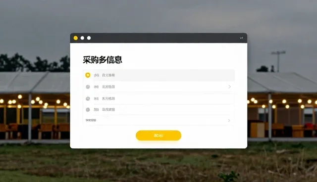 淄博网站制作：如何通过市场行情分析提升采购信息对接效率